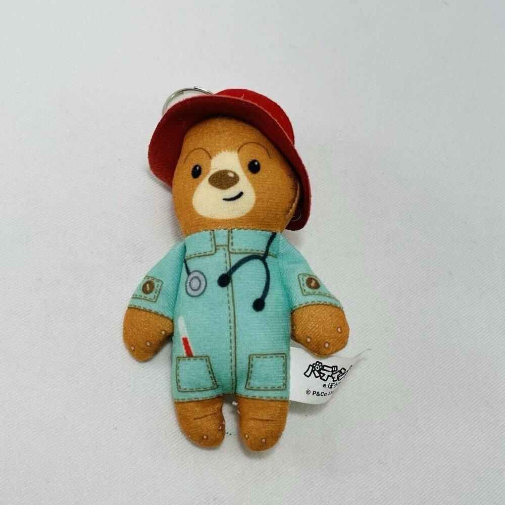 Japanese McDonald Paddington Bear Plush Keyring Keychain Doctor Uniform Nobouken